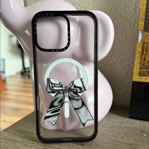 Casetify Monochrome Bow Phone Case